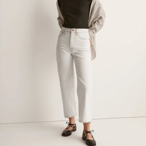 Madewell Denim - Madewell The Perfect Vintage Wide-Leg Crop Jean in Edmunds Wash 26